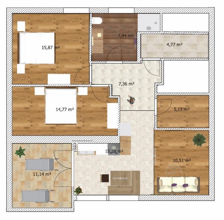 Privatpension Bergkristall San Martino In Passiria  Exterior photo
